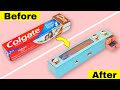 How To Make Pencil Box From Matchbox And Colgate Box Diy Pencil Box From Matchbox