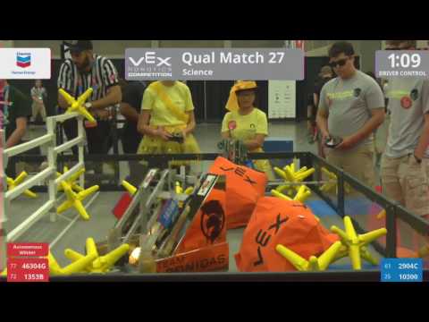 2017 VRC Sci Q27 - 46304G 1353B vs 2904C 10300 - 15 to 29