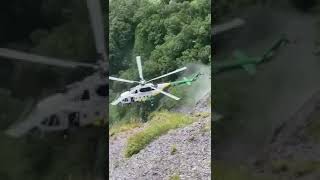 В Гудаури во время спасательной операции разбился вертолет МВД Грузии
