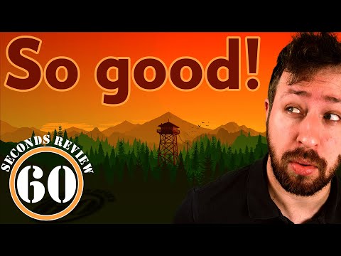 You Should Complete Firewatch | 60 Seconds Review
