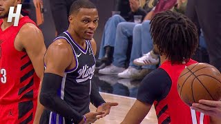 Russ Hits the Rock-the-Baby Celebration After This AND-1 😳