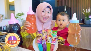 Download lagu AZAM BIKIN JELLY DAN PUDING ES KRIM BUAT KAKA 😱 KOMPILASI 1 JAM mp3