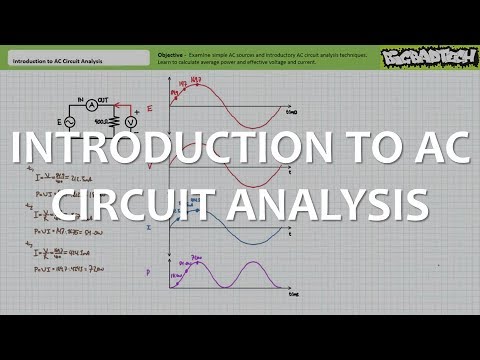 Introduction to AC Circuit Analysis (Full Lecture)