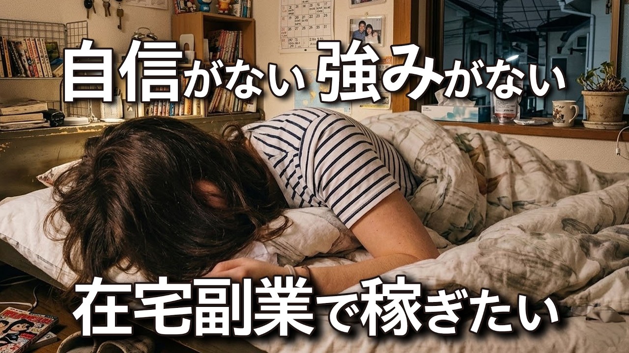 【無能の絶望】実績なし・スキルなし・自信なし！が在宅副業で最大の強みになる理由