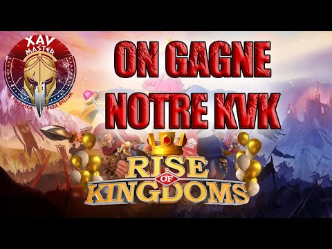 ON GAGNE NOTRE KVK !!! - Rise of kingdoms FR