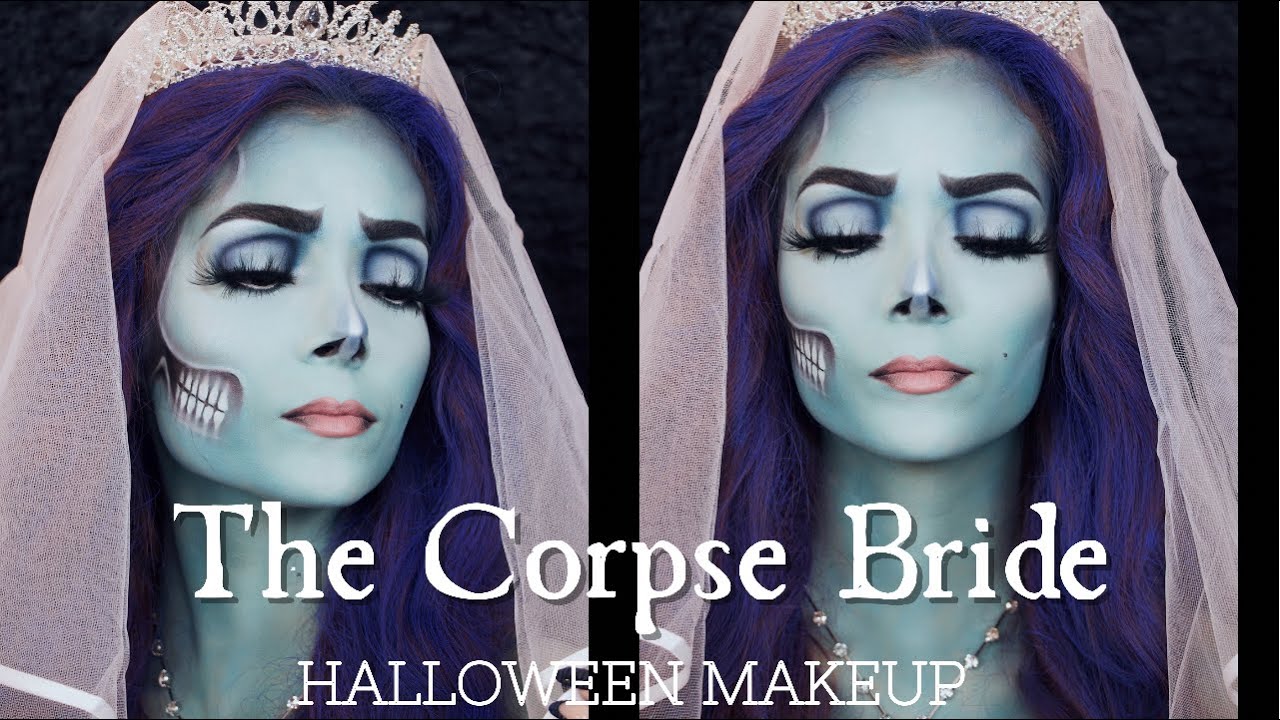 Maquillaje Halloween: The Corpse Bride / El cadaver de la Novia