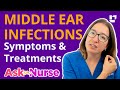 Middle Ear Infections: Otitis Media - Ask A Nurse | @LevelUpRN