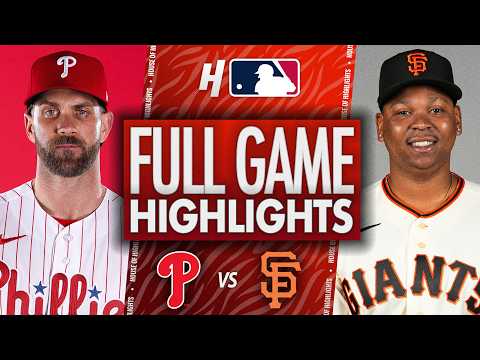 샌프란시스코 VS 필라델피아 4:6 MLB 스포츠하이라이트