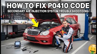How to Fix P0410 Code: Secondary Air Injection System Troubleshooting