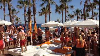 Beach club Marbella (Andalusie)