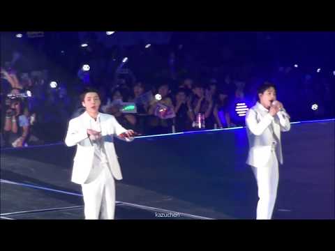 180603 EXO(엑소)-What U do?(SEHUN,SUHO,BAEKHYUN,CHEN focus)@The EℓyXiOn in HongKong Day2[fancam]
