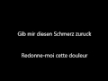 Oomph! - Mein Herz (lyrics + traduction française ...