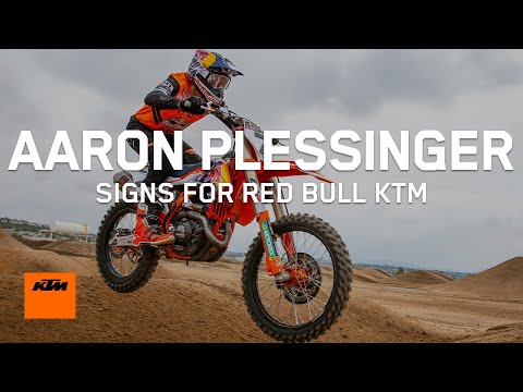 Aaron Plessinger signs for Red Bull KTM | KTM