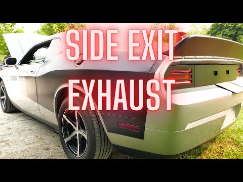 dodge challenger exhaust sound