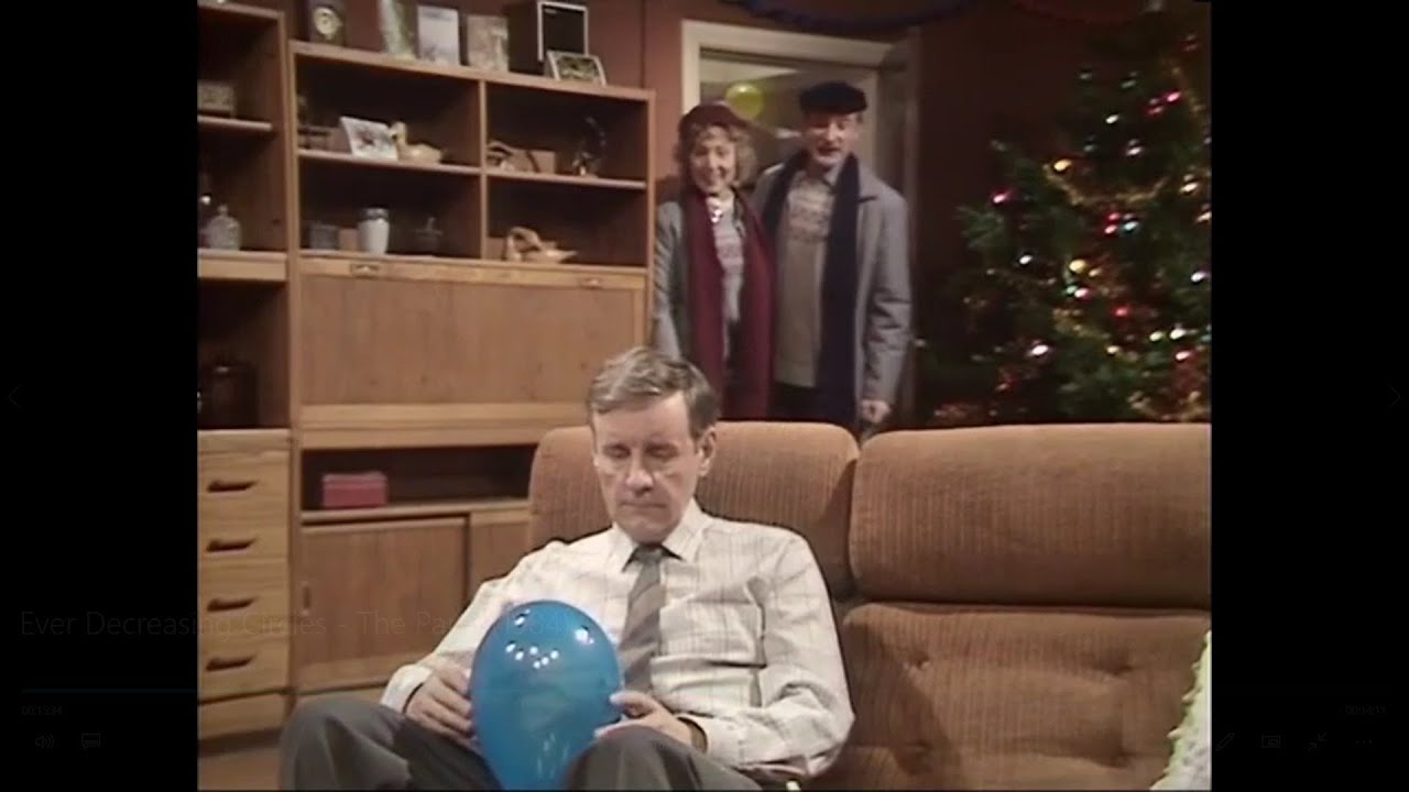 EVER DECREASING CIRCLES Christmas Special - The Party (1984) - YouTube