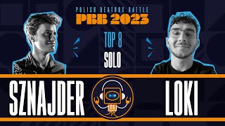  - SzNaJdeR vs Loki 🎤 Polish Beatbox Battle 2023 🎤 Solo 1/4