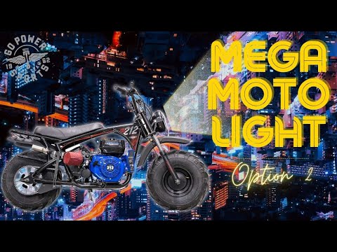 How To Assemble Mega Moto 212 LED Light | Option 2