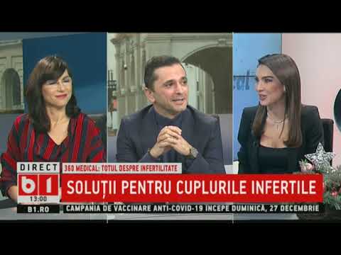EMISIUNEA 360MEDICAL - B1TV - Tratamente pentru infertilitate  27.12.2020