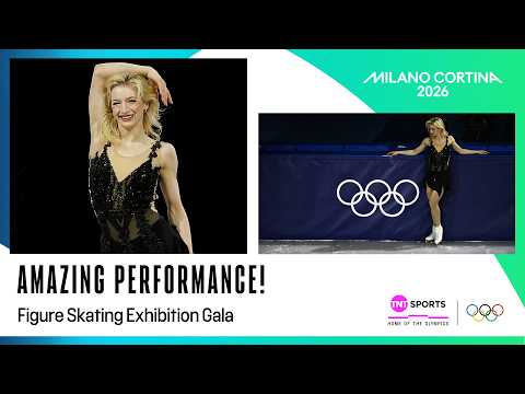 Amber Glenn STUNS the crowd with incredible gala routine 😲👏 | Winter Olympics 2026