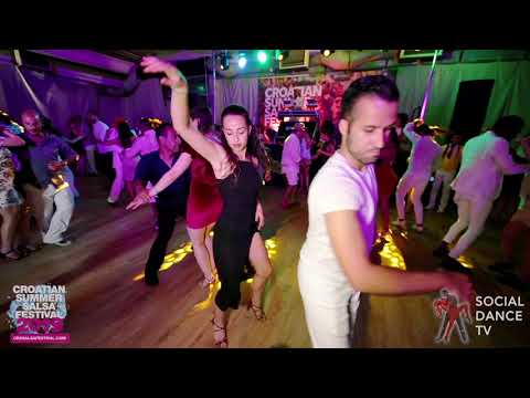 Fabrizio Febi & Laura - Salsa Social Dancing | Croatian Summer Salsa Festival 2019 (Rovinj)