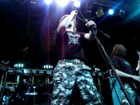 Interior Wrath на концерте Nokturnal Mortum в Минске