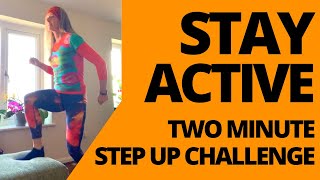 Olympic Silver Medallist Alison Mowbray | 2 Minute Step Up Challenge
