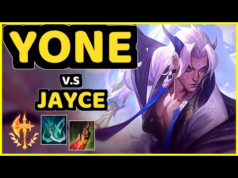 NAME (YONE) vs JAYCE - TOP CHALLENGER GAMEPLAY - BR