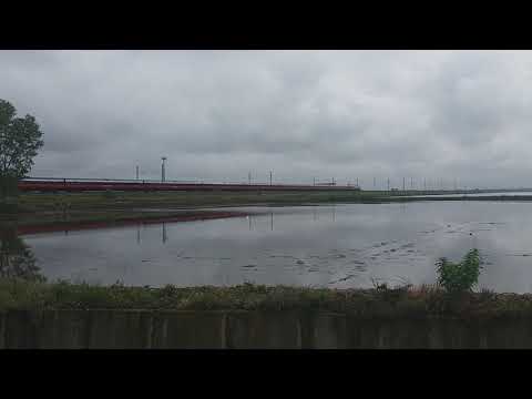 Frecciarossa 9723 Turin - Venice passes Novara Ovest at 230km/h