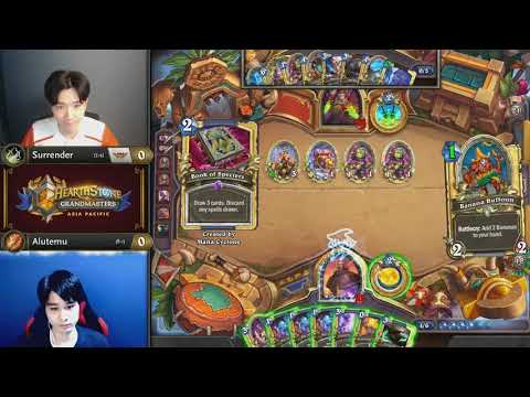 Surrender vs Alutemu - Hearthstone Grandmasters Asia-Pacific - Week 5
