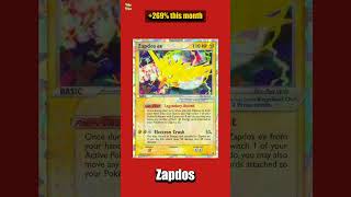 😳 Zapdos moved 269% this month on Cardmarket. Now £259.80 #shorts