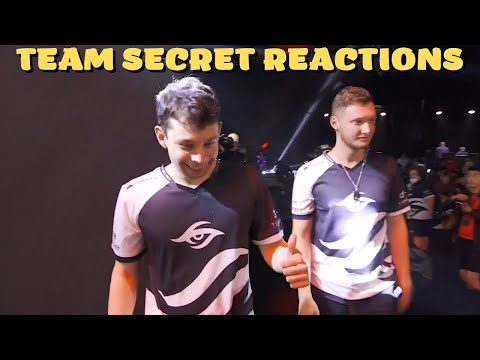 Team Secret Reaction After The 2-0 Win Against Thunder Awaken International 2022 | TI11 - Dota 2