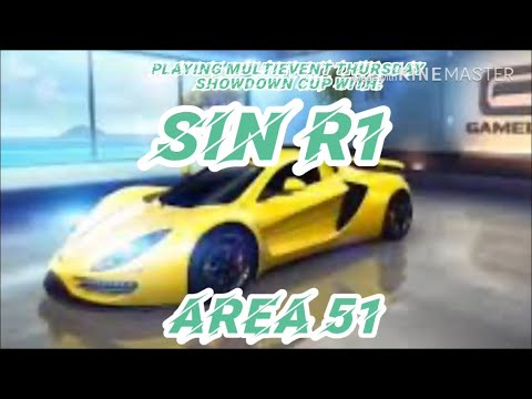 Playing Multievent Thursday Showdown Cup with SIN R1 in Area 51/Asphalt 8:Airborne