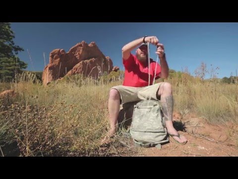 How to Sew a Bag / Wound Using Survival Paracord