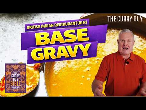 How to Make Indian Restaurant Base Curry Sauce | Authentic BIR Base Gravy Recipe
