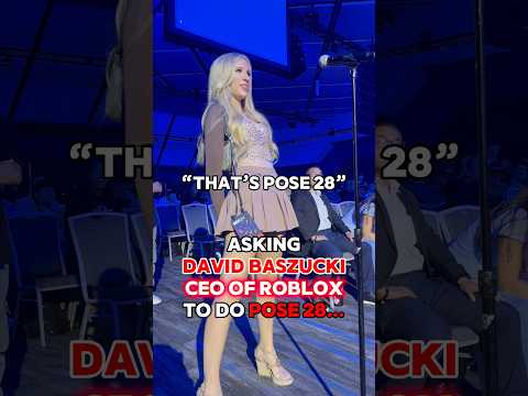 The “CEO of ROBLOX” Does “POSE 28!!”