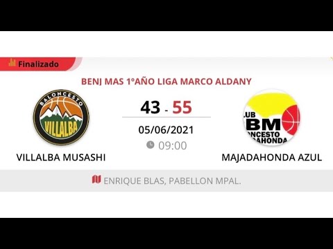 Benjamin masc 12 VILLALBA MUSASHI - MAJADAHONDA