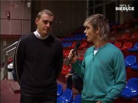 TV Siedlce Sport: Wywiad z Marcinem Jackowiczem, komentarz do meczu Wilga-Ósemka