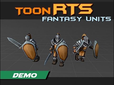 Toon RTS Units - Demo - Unity Character Download