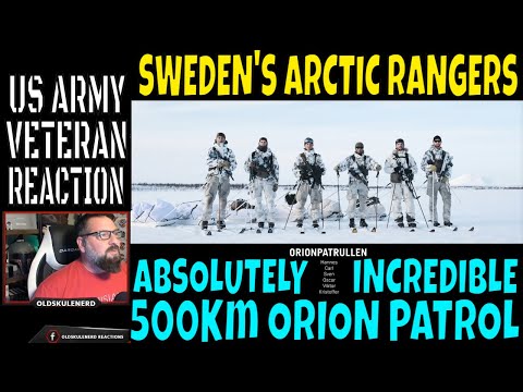 OLDSKULENERD reacts to Swedish Jaeger 500km ORION PATROL through the Arctic