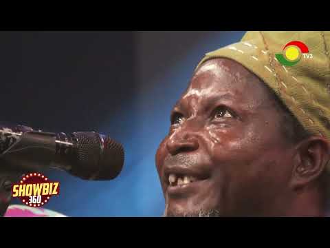 King Ayisoba Delivers Thrilling Performance on #Showbiz360. 🔥