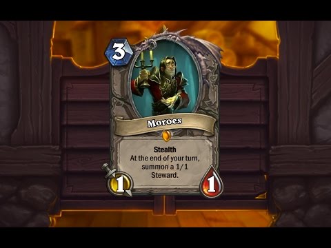 Hearthstone: Moroes' entrance
