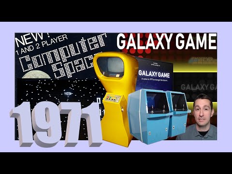 1971: The Video Game Arcade is Born! Galaxy Game and Computer Space! #retro #vintagegames #arcade