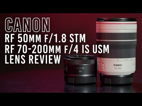 Canon RF 70-200mm f/4 L IS USM Lens video