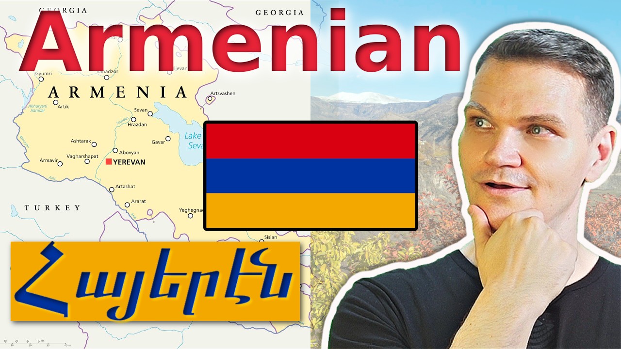 What is the Armenian language similar to?