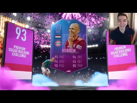 AM FACUT SBC-UL CU ROBBEN 93 END OF AN ERA !!! FIFA 19 ROMANIA !!!