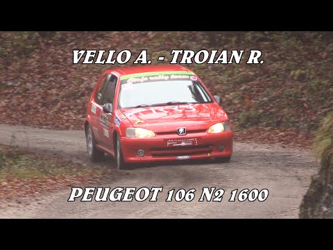 RALLY CITTA' SCHIO 2021 / VELLO A. - TROIAN R. / PEUGEOT 106 N2 1600 / VIDEOCLIP BY BELLUNOVIDEO