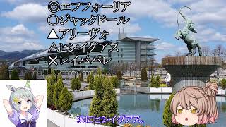 【ゆっくり】大阪杯2022予想【競馬】