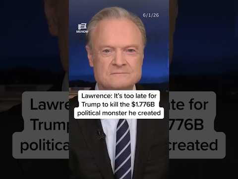 Lawrence: It's too late for Trump to kill the $1.776B political monster he created