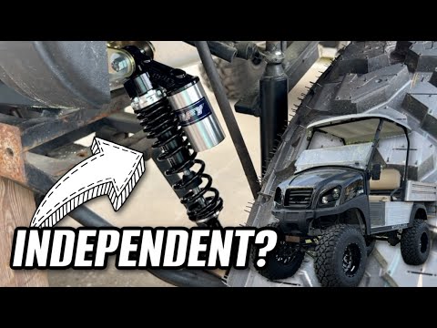 Club Car Carryall Lift Kit Complete | Independent Coilovers or Stock Setup?