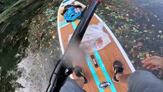 Paddle Board Trash Pickup, Town Lake, Austin TX, September 16, 2025 - GoPro Hero 11
